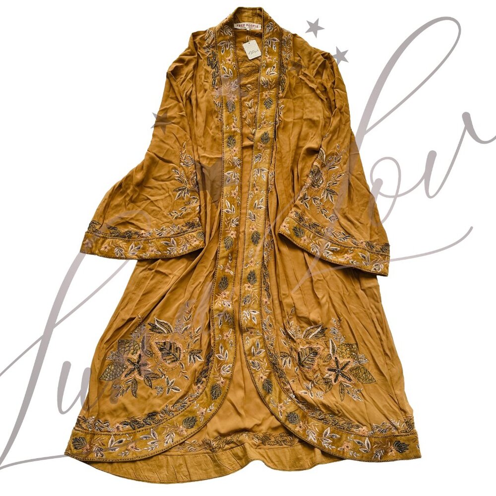 FREE PEOPLE Star Daze Duster (size XL) NWT - Picture 4 of 16